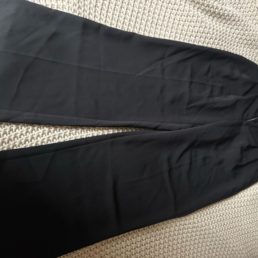 Good American Black Wide Leg Pants